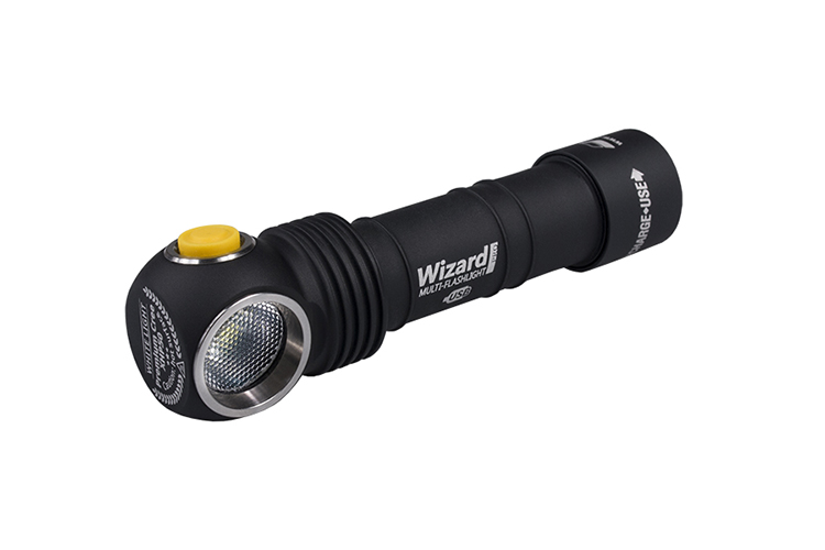 Фонарь Armytek Wizard Pro v3 Magnet USB+18650 XHP50 (Теплый свет)