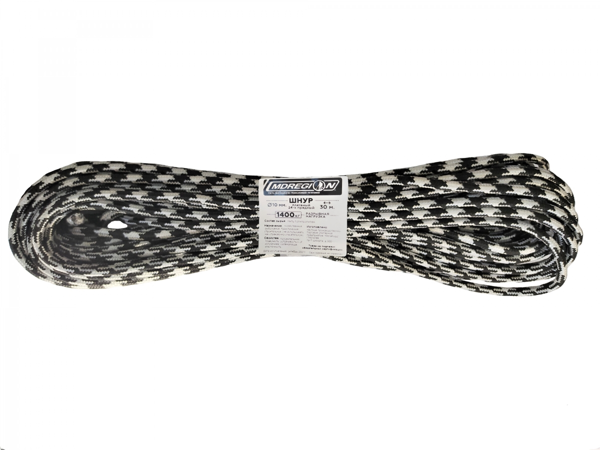 Шнур плетеный MDREGION 10мм*30м