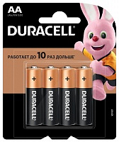 Элемент питания DURACELL LR6/MN1500 4BP CN